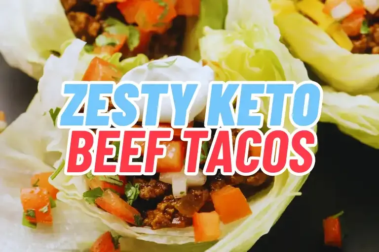 Zesty Keto Beef Tacos