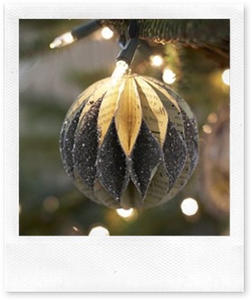 1_paper music ball christmas ornament