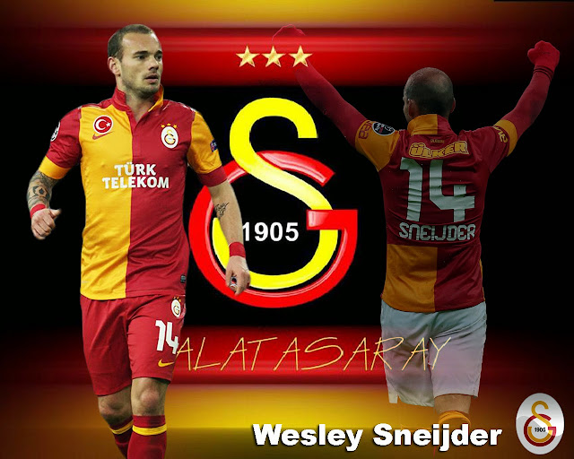 Wesley Sneijder the best player, the top player  Galatasaray Wallpaper