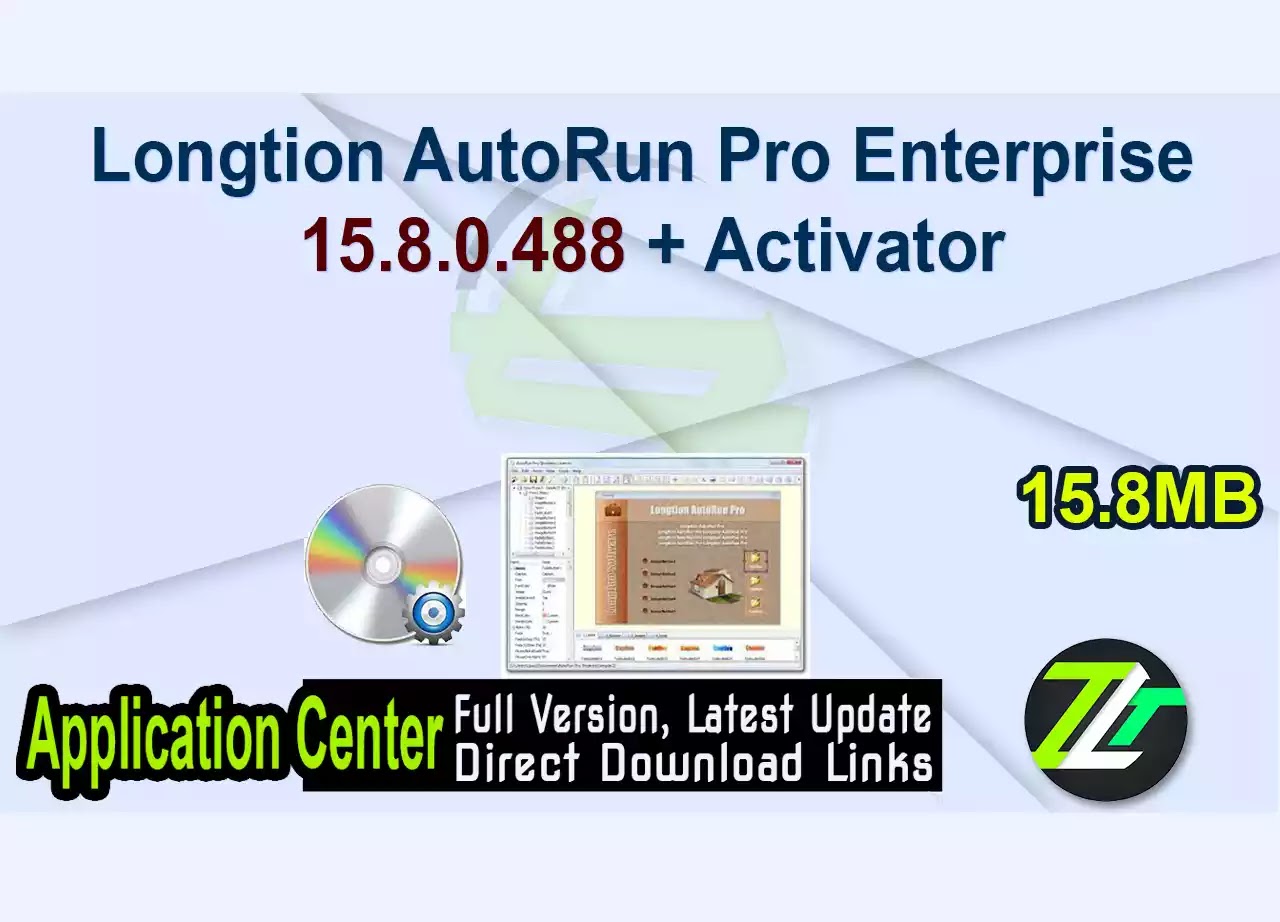 Longtion AutoRun Pro Enterprise 15.8.0.488 + Activator