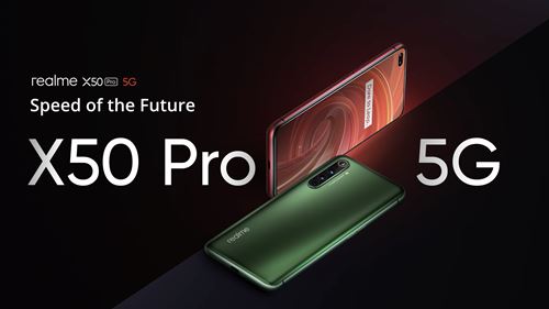 Realme Unveils The X50 Pro, A High-End, 5G Smartphone With A... 599 Euros