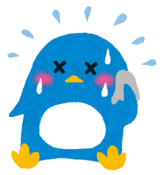 夏バテのイラスト ペンギンさん かわいいフリー素材集 いらすとや 夏バテのイラスト ペンギンさん かわいいフリー素材集 いらすとや