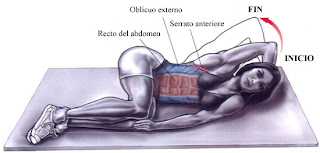 Ejercicios para abdominales Oblicuos