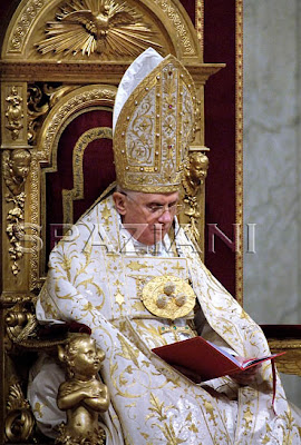 Pope Benedict vestments