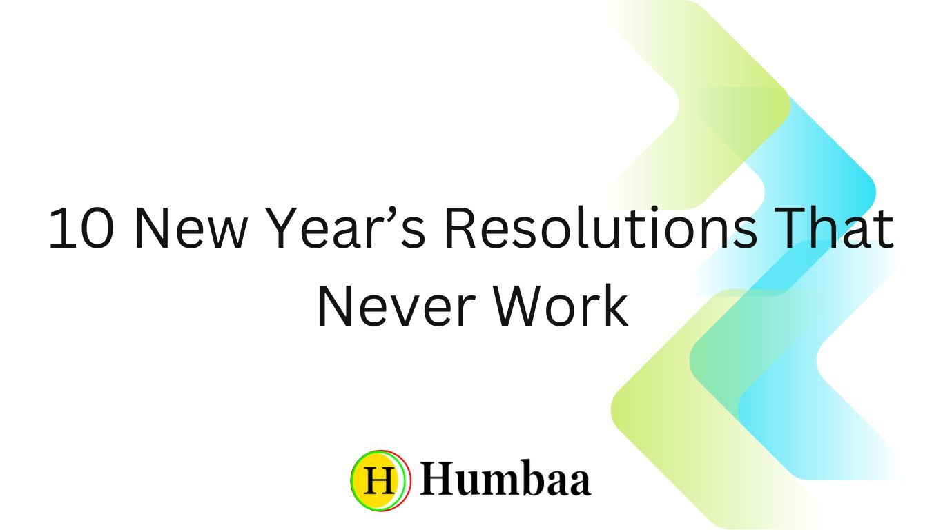 10 New Year’s Resolutions That Never Work
