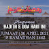 Hadith & Doa Hari Ini | 30 April 2021 | 18 Ramadhan 1442H | JUMAAT