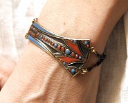 Bracelet Marine de Diesbach Art Deco