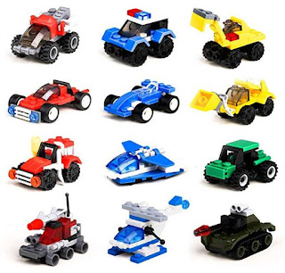 Loengt Building-Vehicles-Party-Lego-Compatible