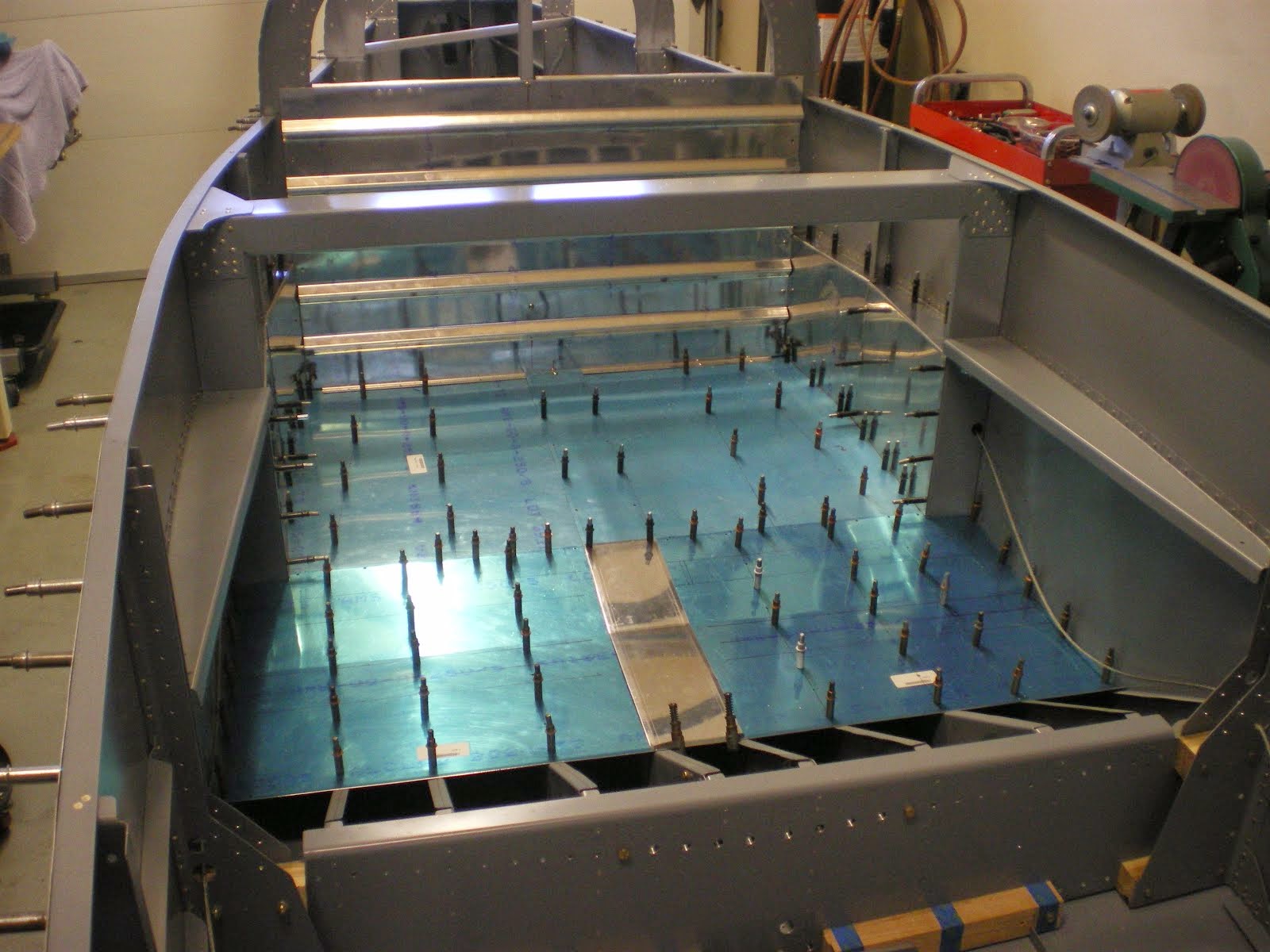 All the floorboard and baggage panels