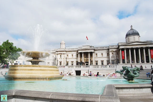 Trafalgar Square en el West End de Londres