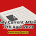 Kerala PSC Daily Current Affairs in Malayalam - 17th April 2023