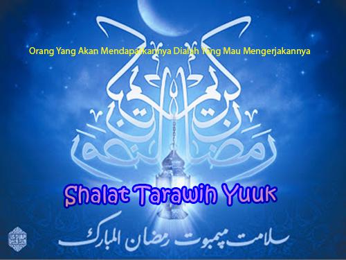 Hikmah Pahala Keutamaan Shalat Tarawih Malam 1-30 Di Bulan 