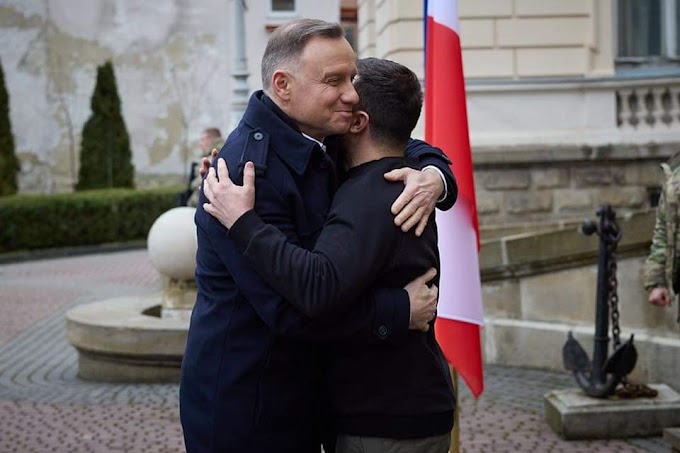 A lengyel elnök elutazott Ukrajnába és megígérte, hogy tankokat fog küldeni