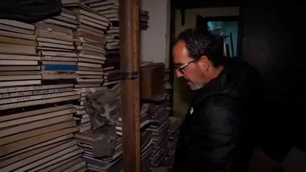Torture chambers, landmines, and secret files uncovered in the offices of Syria's security agencies, as reported by the BBC
