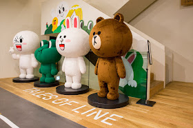 Line Friends Flagship Store Garosugil Korea