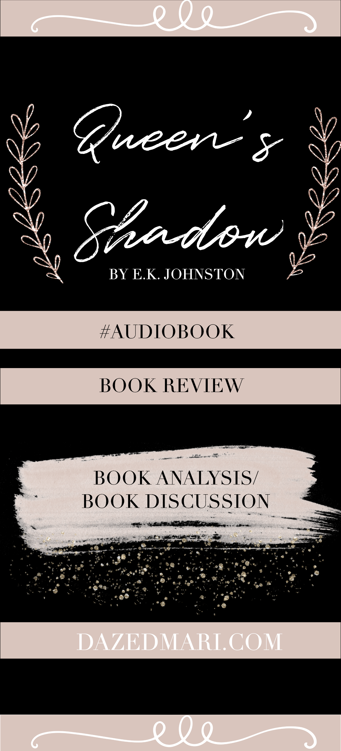 Book Review - Queen's Shadow by E.K. Johnston