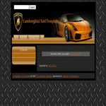 Lamborghini Blogspot Template