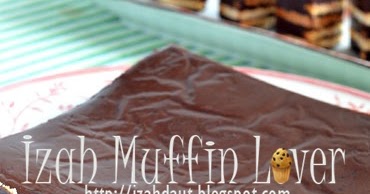 Izah Muffin Lover: Kek Batik Coklat Beragar-Agar