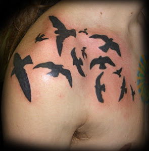 Bird Tattoos, Tattooing