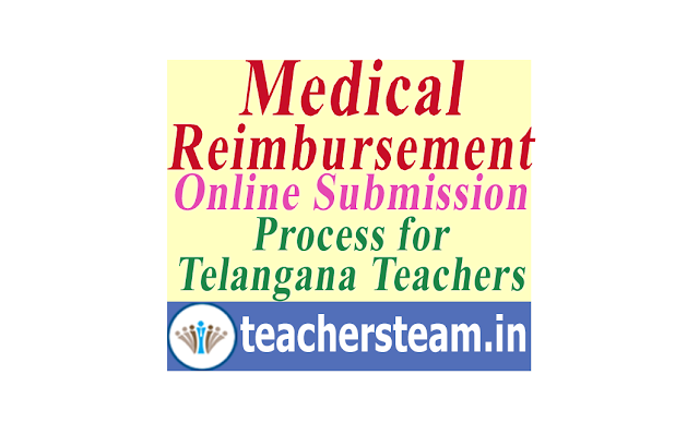 Medical Reimbursement Online Submission process in schooledu.telangana.gov.in