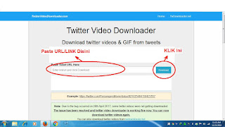 cara download video dari twitter tanpa aplikasi atau menggunakan situs web downloader