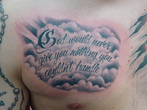 Cloud Tattoos designs and meaning 1