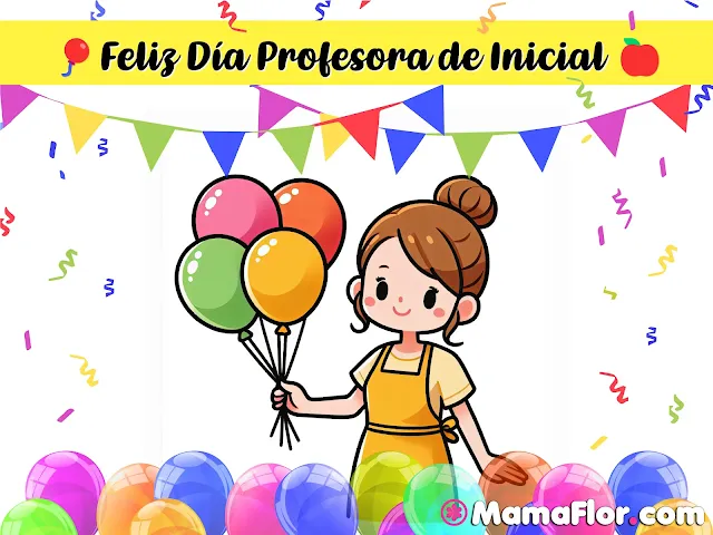 Feliz Día de la Profesora de Inicial