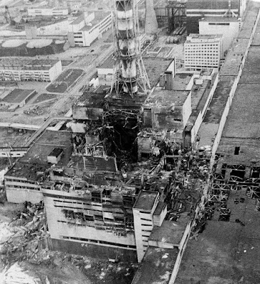 Chernobyl 1986 reattore # 4 esploso 