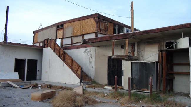 Abandoned buildings of the Salton Sea