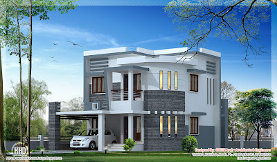 Contoh Gambar Rumah 2 Lantai Minimalis