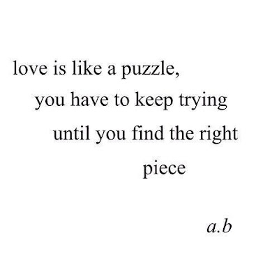 puzzle quotes about love