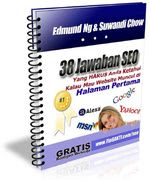 Ebook 38 Jawaban SEO, sonz blog