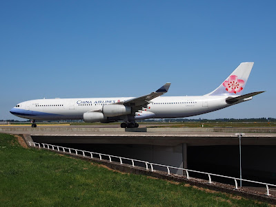 China Airlines Airbus A340 Aircraft Airplane