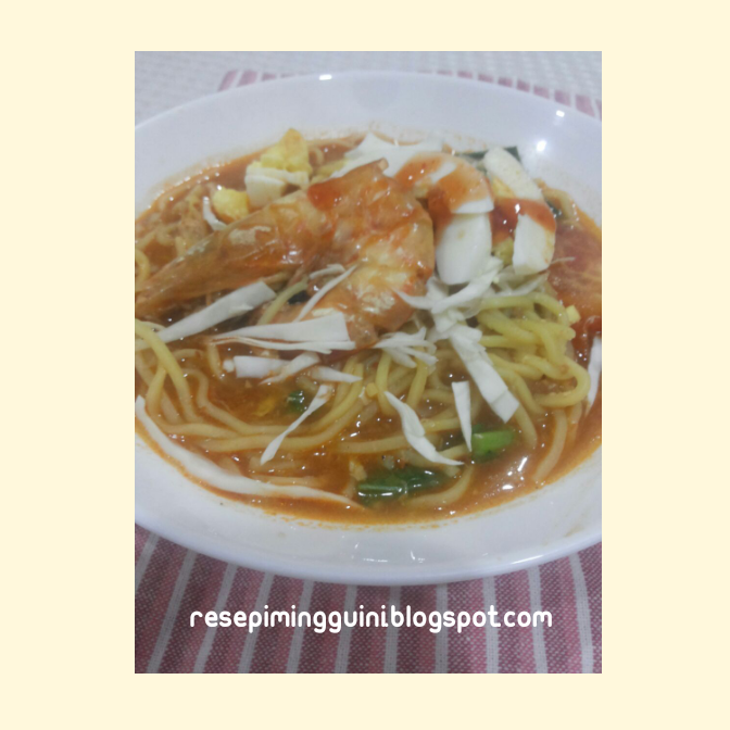 Mee Kuah Udang Simple  Resepi Minggu Ini