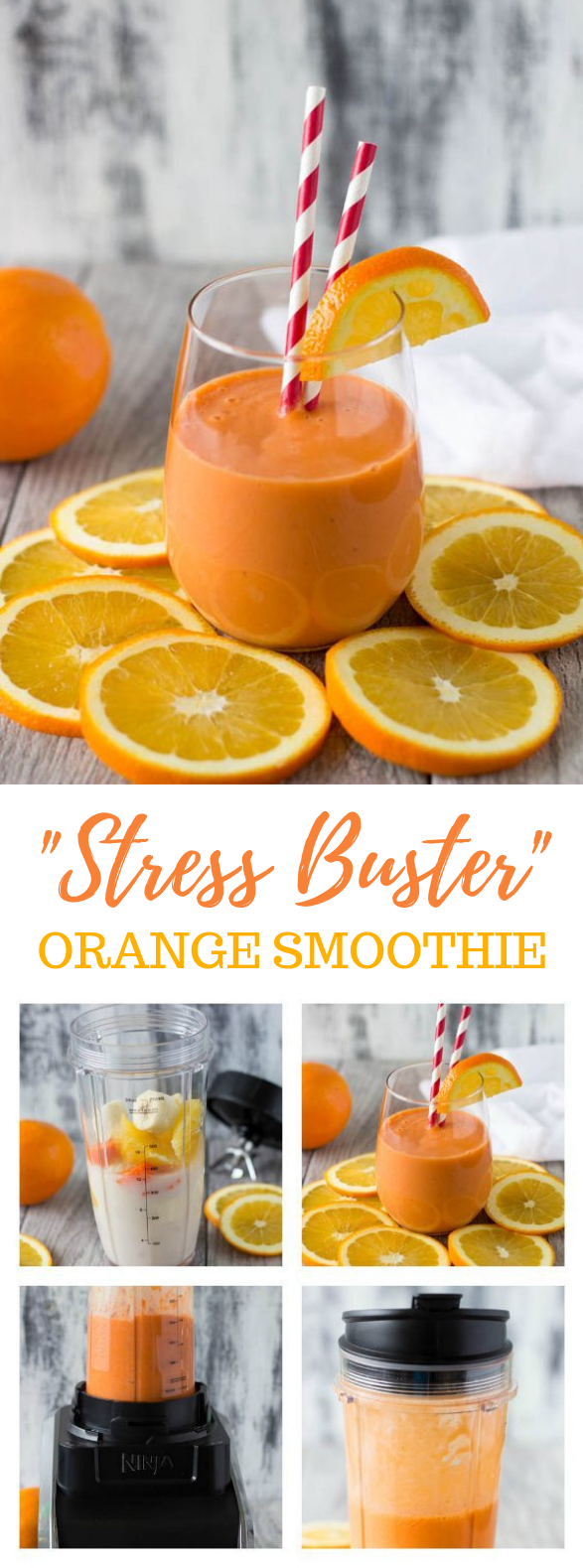 “STRESS BUSTER” ORANGE SMOOTHIE