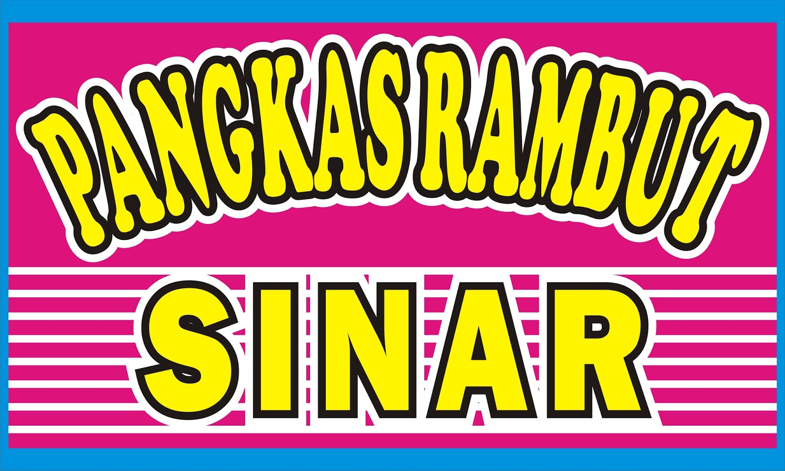 Download Contoh Spanduk Pangkas Rambut  cdr KARYAKU