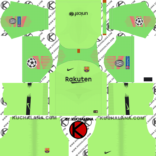 F C Barcelona 18 19 Nike Kit Dream League Soccer Kits Kuchalana