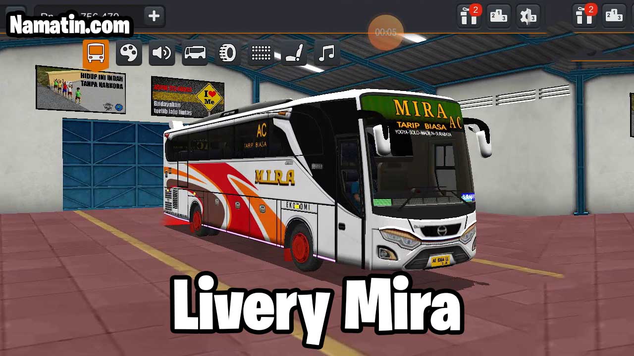 download livery bussid mira