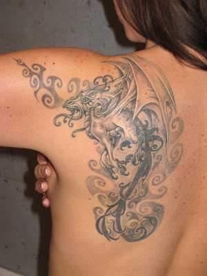 Dragon Tattoo Design from Tattoo Software