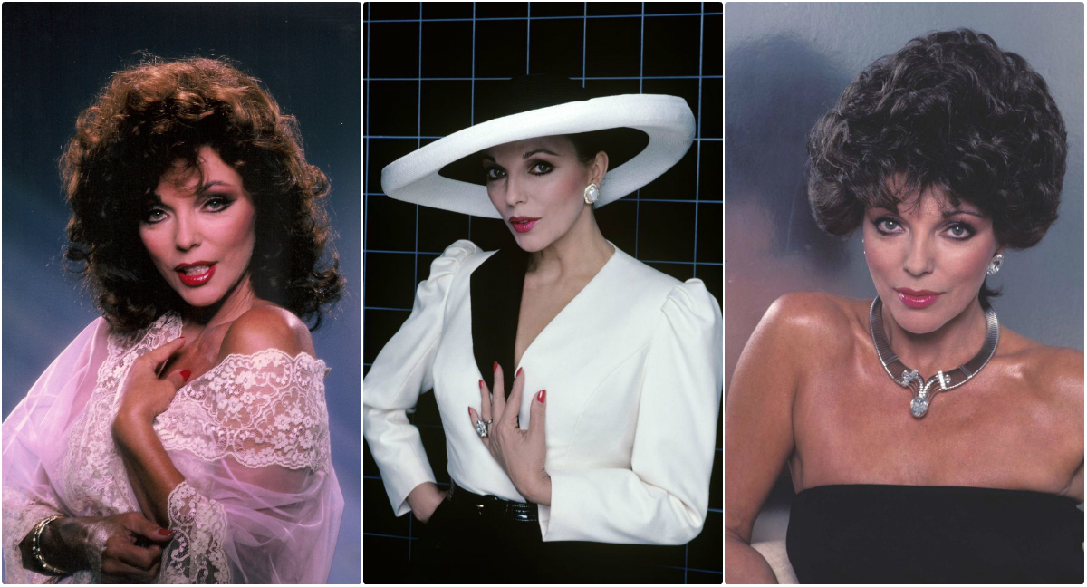 Stunning Fashion Styles of Joan Collins in the 1980s Through Fabulous  Photos ~ Vintage Everyday