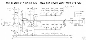1000 Watts Amplifier Circuit Diagram - Blazer 5001000 Watt Amplifier Diyaudio Wiring Diagram - 1000 Watts Amplifier Circuit Diagram