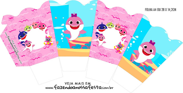 Baby Shark Free Printable Boxes. 