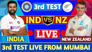 India vs. New Zealand Live