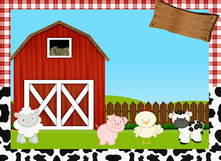 Baby Farm, Free Printable  Labels.