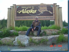 Stan just relaxing at the border