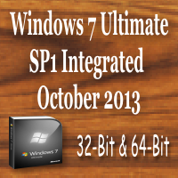 Windows 7 Ultimate SP1 Integrated October 2013