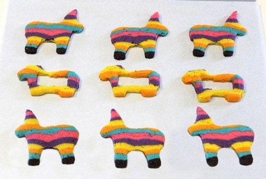 Tutorial of how to make delicious pinata cookies, pinata cookies, pictures