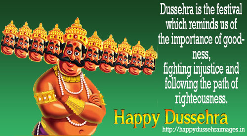 Best And Awesome Collections of Dussehra SMS - Happy Dussehra 2016 SMS 