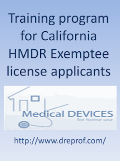 California HMDR Exemptee Training Certification Course (accepted by the California Department of Public Health - Food and Drug Branch)