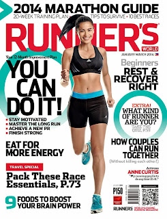 Magazine Cover : Anne Curtis Magazine Photoshoot Pics on Runner’s World Magazine Philippines January/March 2014 